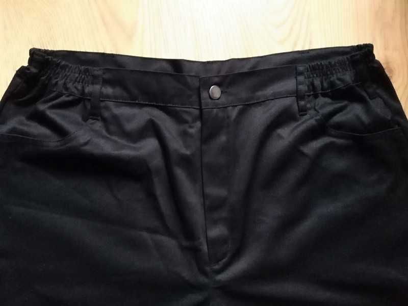 Nowe spodnie Kentaur XL czarne L męskie klasyczne