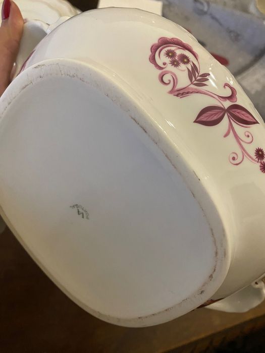 Conjunto de jantar da Vista Alegre dos anos 70