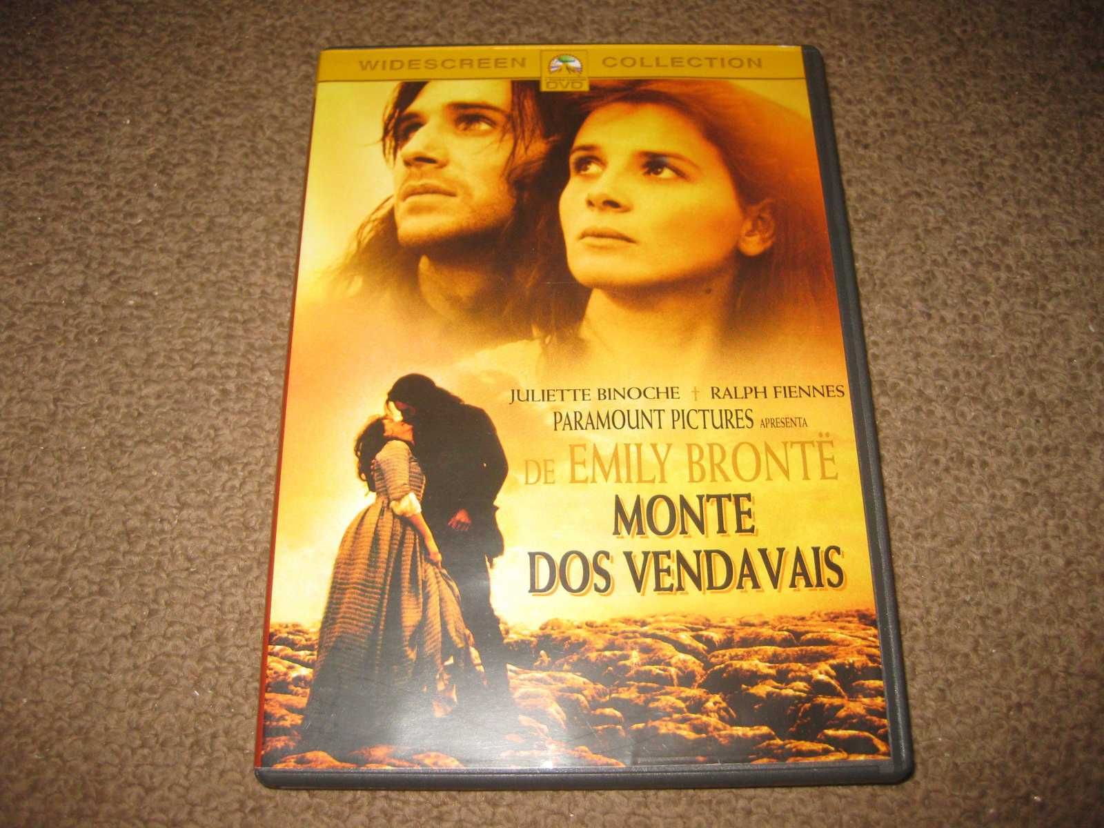 DVD "O Monte dos Vendavais" com Juliette Binoche/Raríssimo!