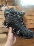 Czarne nike shox buty jordan drill drip vintage