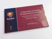 Carteira 'O Espectáculo do Futebol / UEFA Euro 2004 Portugal' - Moedas