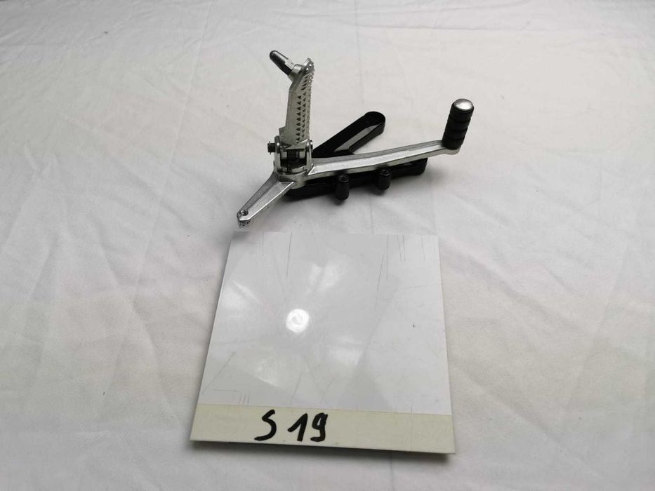 Set dźwignia hamulca podnóżek stopka lewa BMW S 1000 RR HP