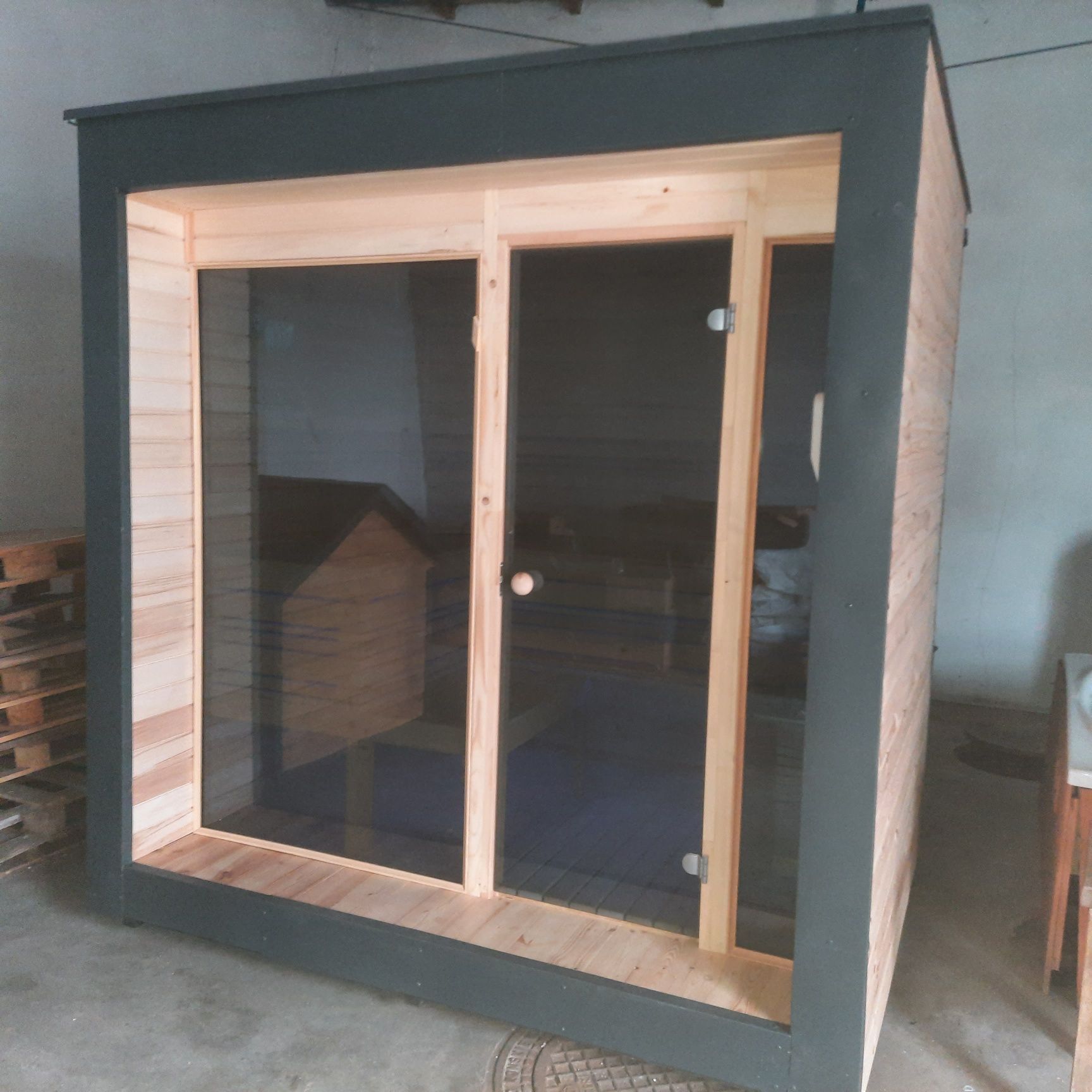 Sauna fińska zewnętrzna