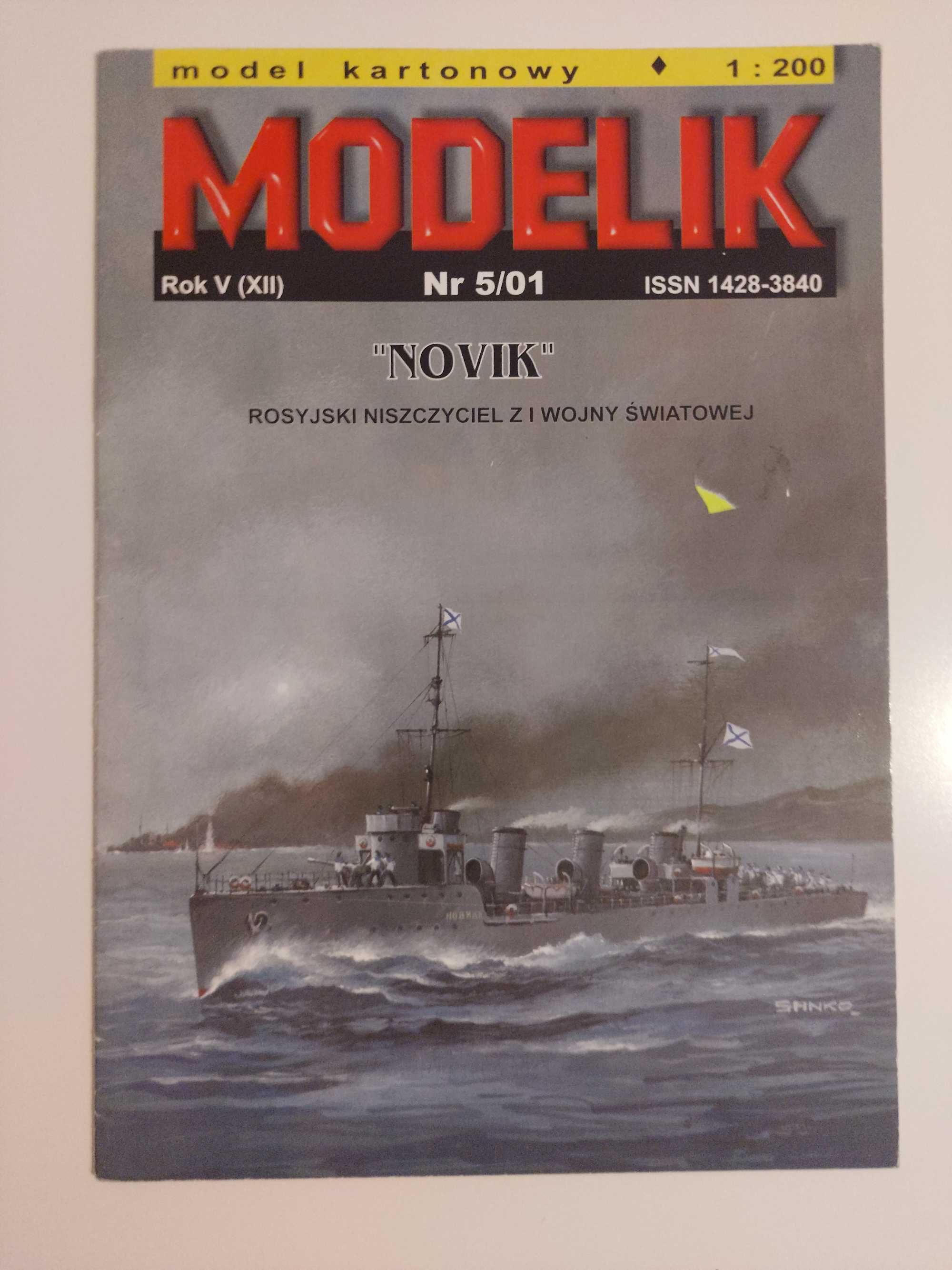 Novik - wyd. Modelik - skala 1:200