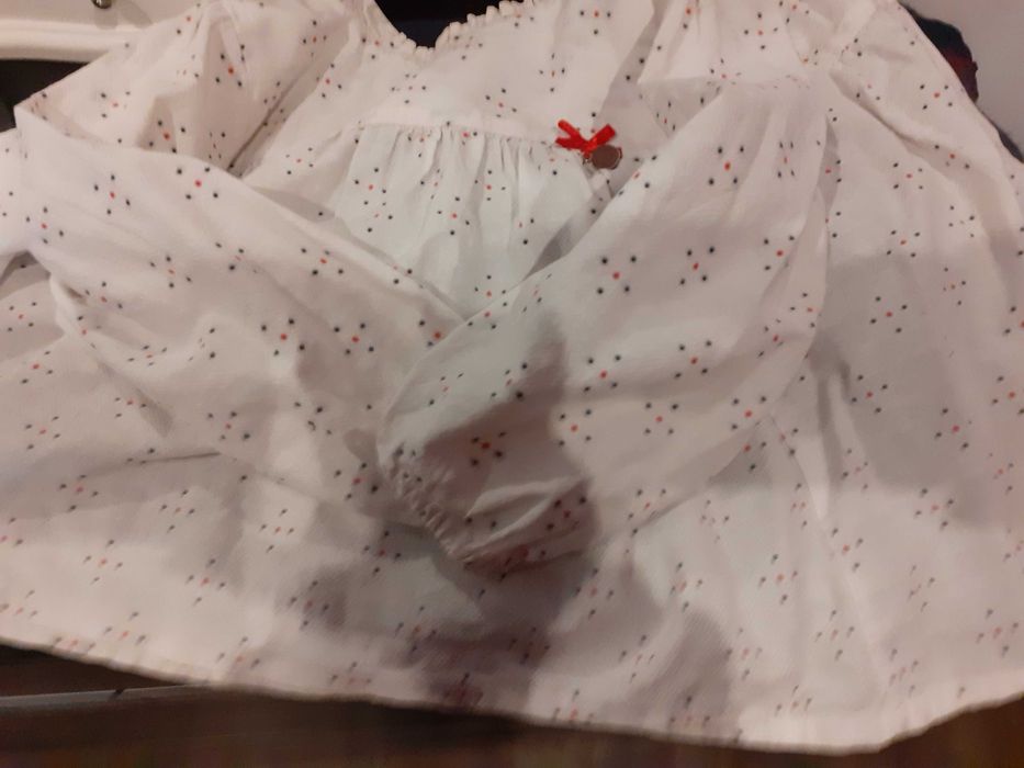 Blusa  Blue Kids e casaco beneton 3/4 anos