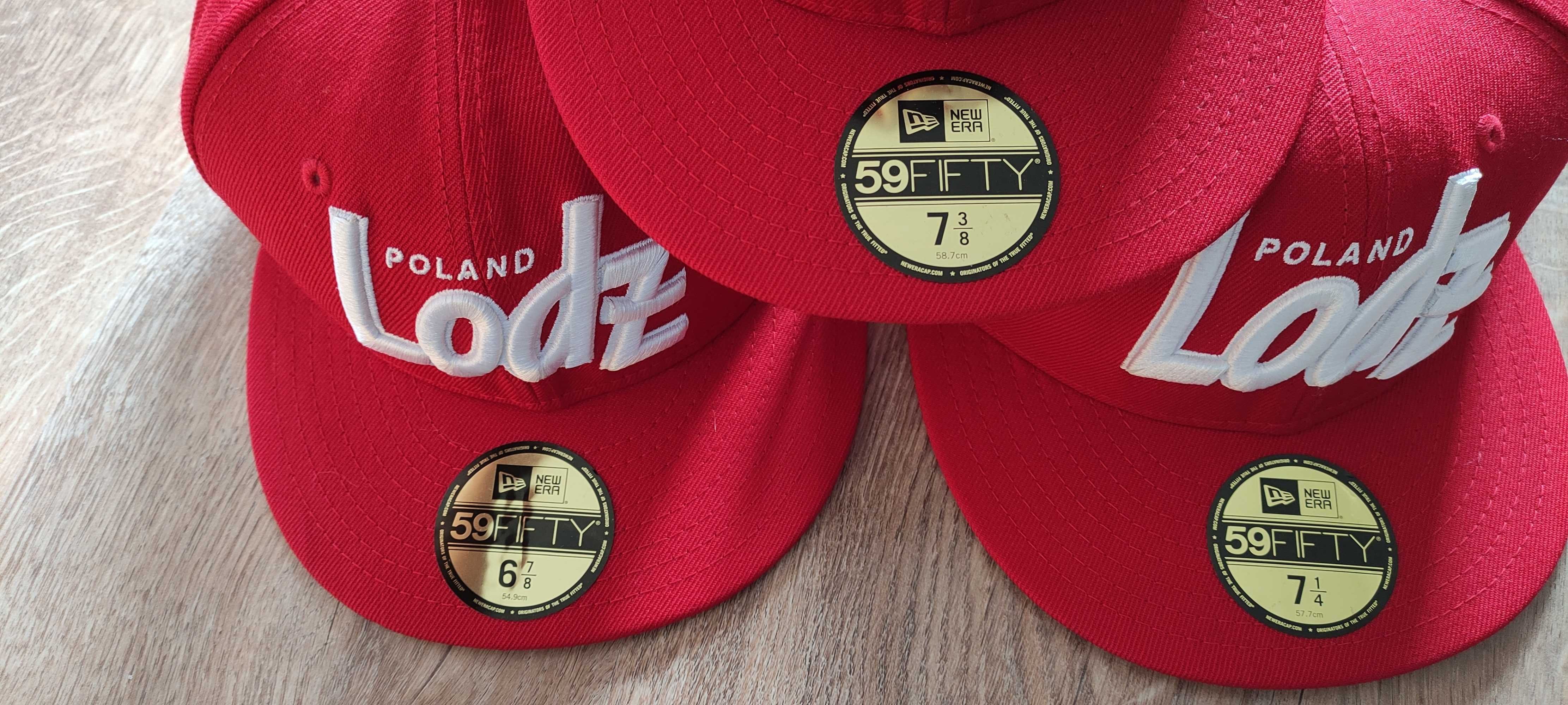 czapka Full Cap NEW ERA 59FIFTY miasto Łódź