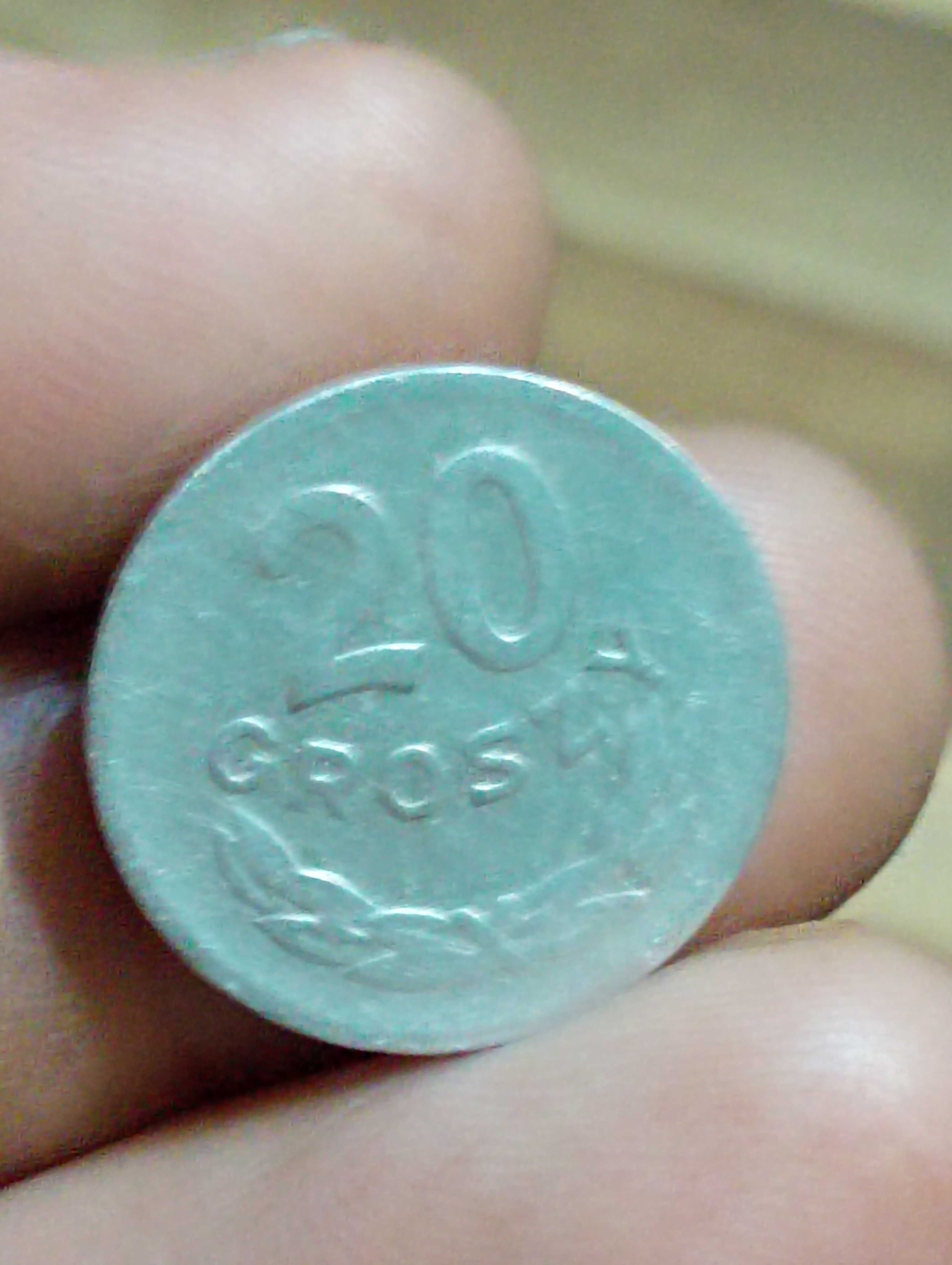 Sprzedam monete trzecia 20 groszy 1949 rok bzm