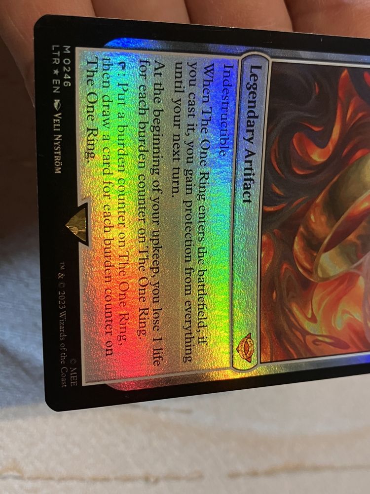 Magic the Gathering, The one Ring Foil