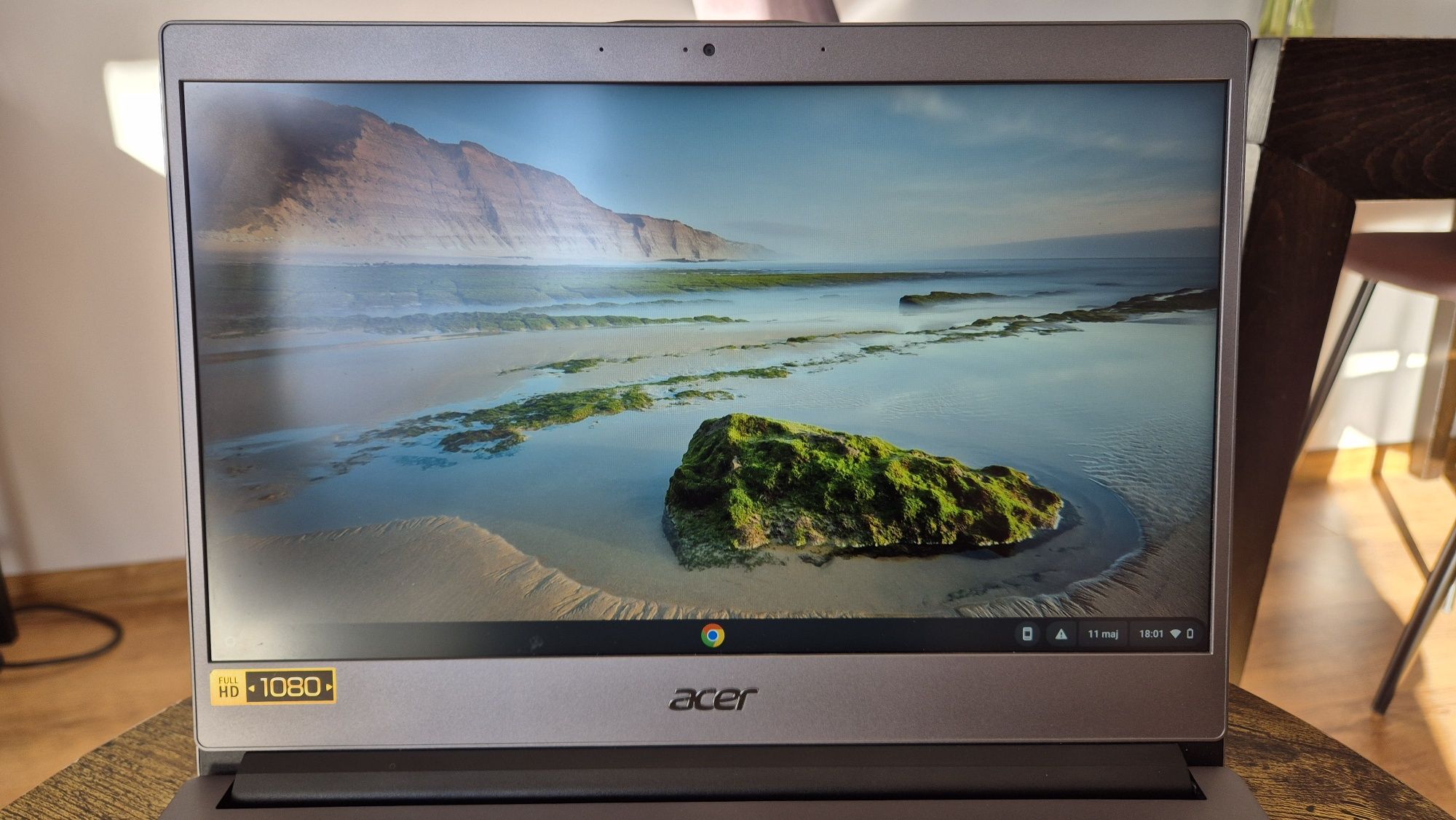 Chromebook 14" Acer 714 FullHD 8GB 128GB stan IDEALNY podświetlenie