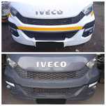 Zderzak przód CC50105 CC50162 Grill lampa lewa prawa 5801473750 5801473749 halogen Iveco Daily IV 14- IS35SI