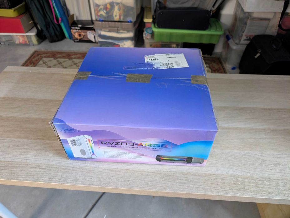 Caixa MiniITX SilverStone RVZ03-ARGB