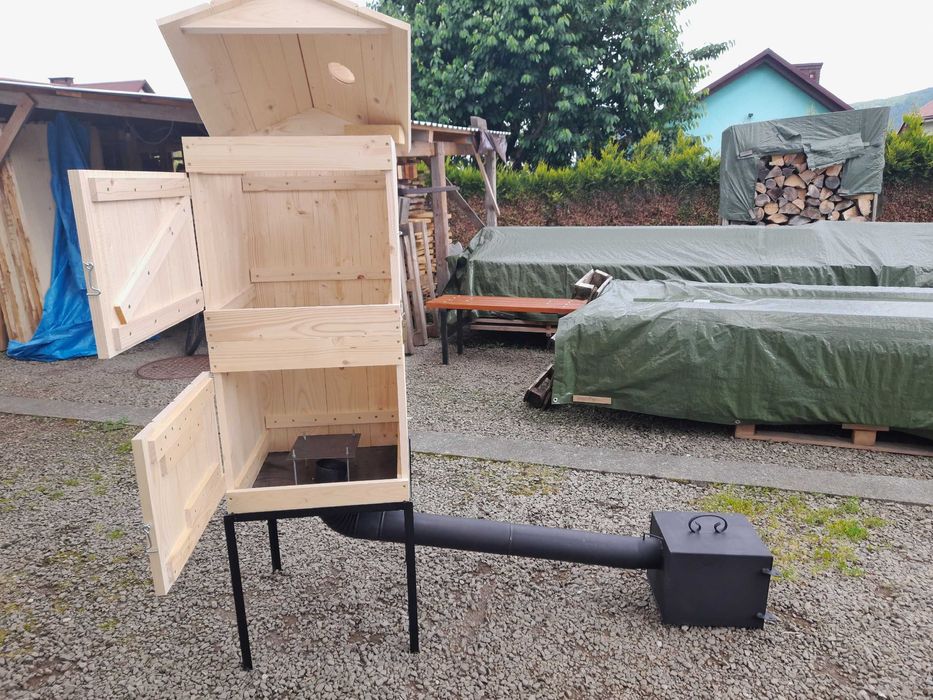 Wędzarnia drewniana 50, 60, 70 cm.