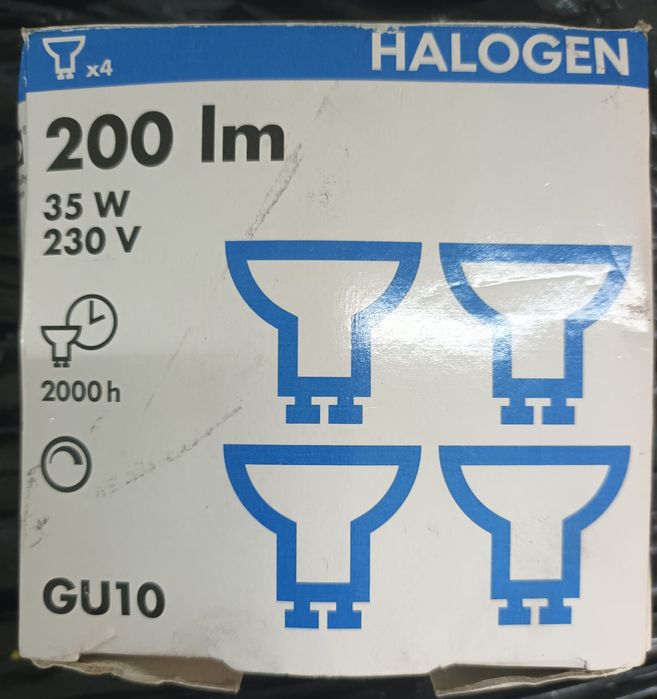 Novas - Conjunto 4 Lâmpadas Halogen GU 10