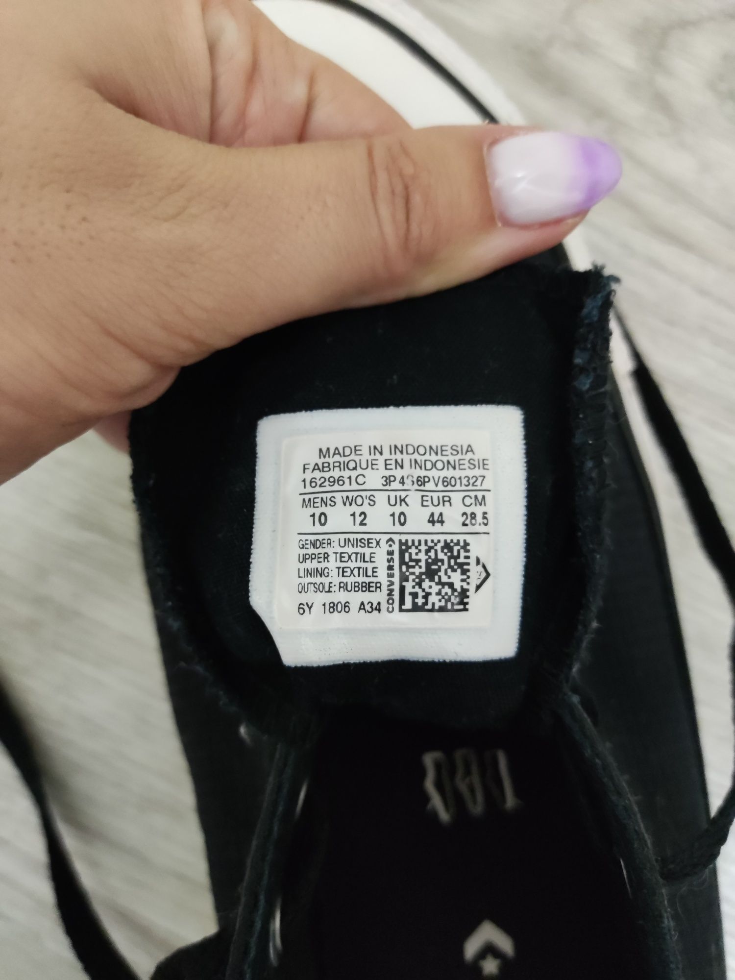 Tênis converse all star homem pretos