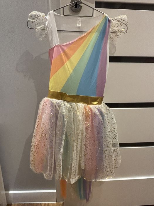 Strój przebranie kostium sukienka jednorożec