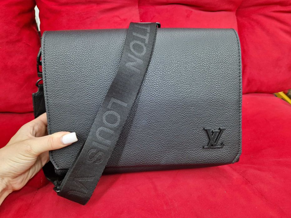 Чоловіча сумка Louis Vuitton Messenger. Мужская сумка LV