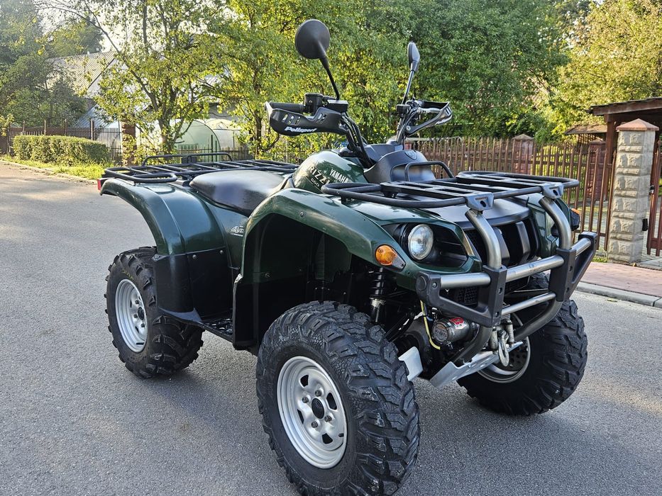 Yamaha grizzly 660 L7e Zadbana Wyciągarka Quad przeprawowy  Doposazony
