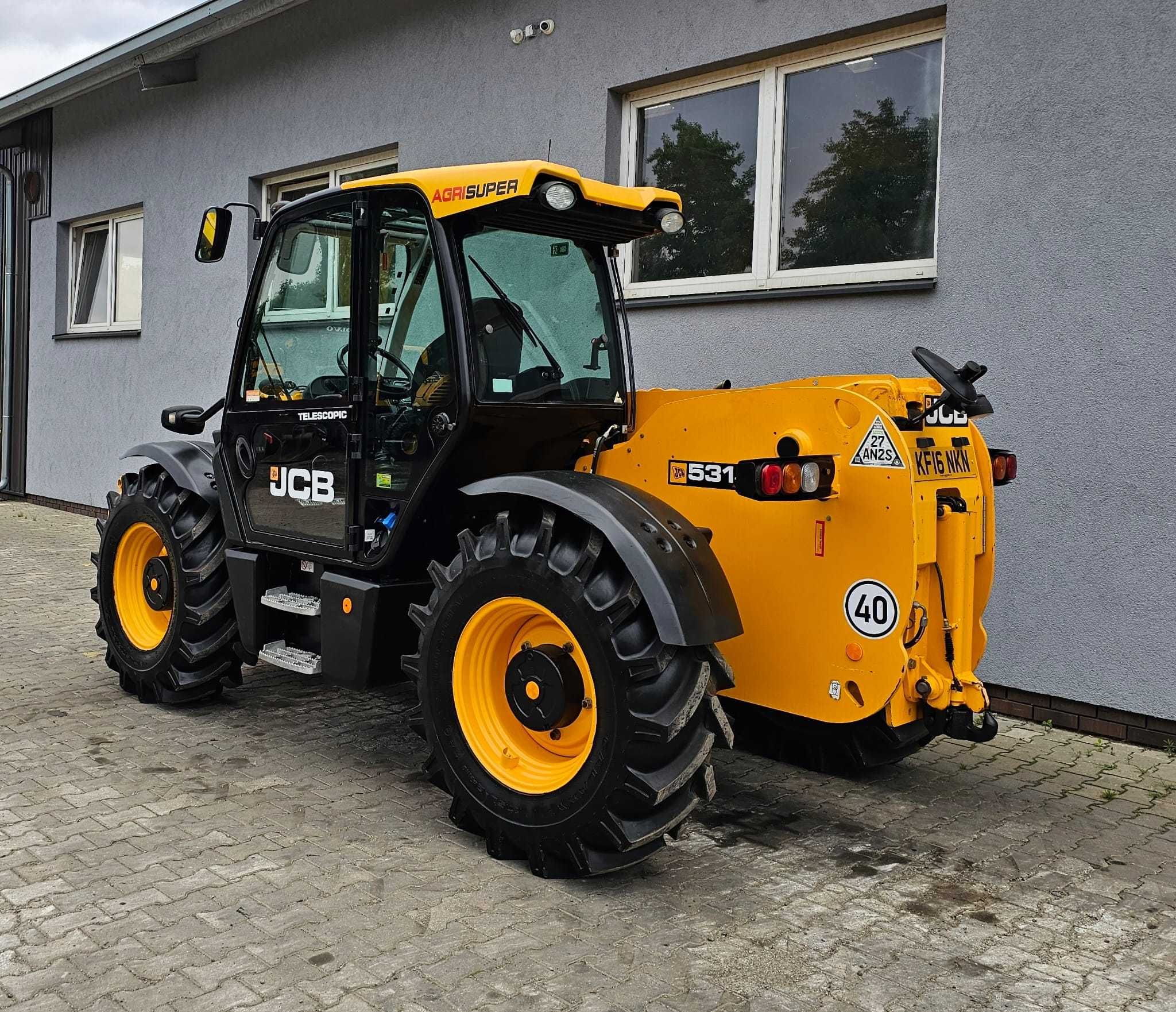 JCB 531-70 AGRI SUPER Full Opcja Oryginał Klima 40km/h 130kM