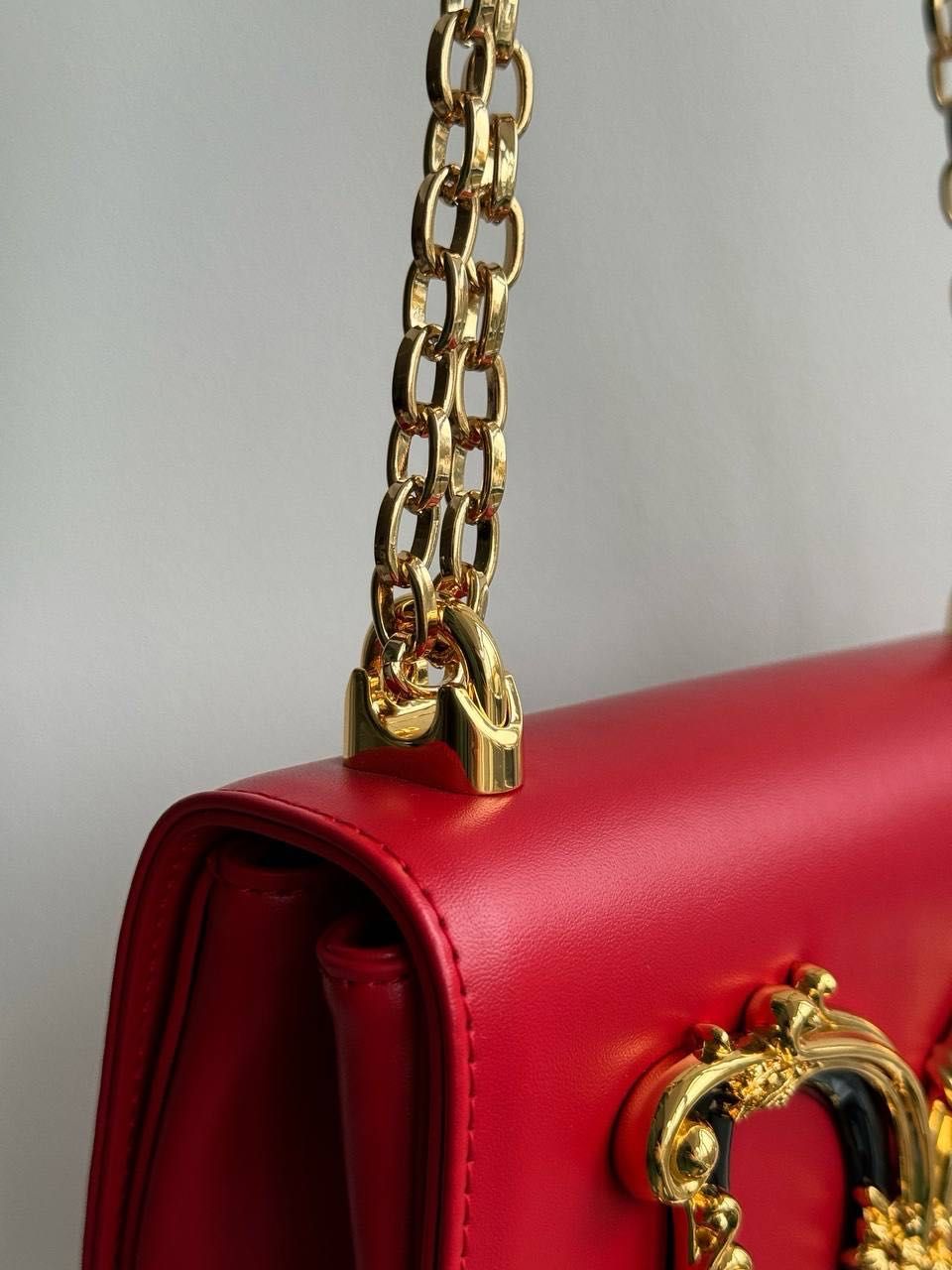 Сумка D&G Dolce & Gabbana шкіра | червона