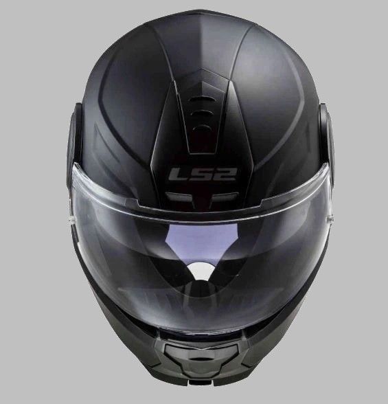 Nowy Kask LS2 SCOPE Solid Matt Black Pinlock Blenda Otwierana Szczęka