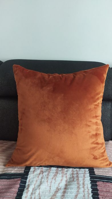 Подушка "Мишка" декоративная вышивка крестом РУЧНАЯ РАБОТА