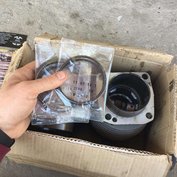 Поршни, цилиндры, Алмот, Almot, ЦПГ, МТ Днепр, 3р, комплект!