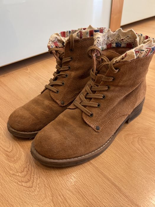 Botas camurça 39