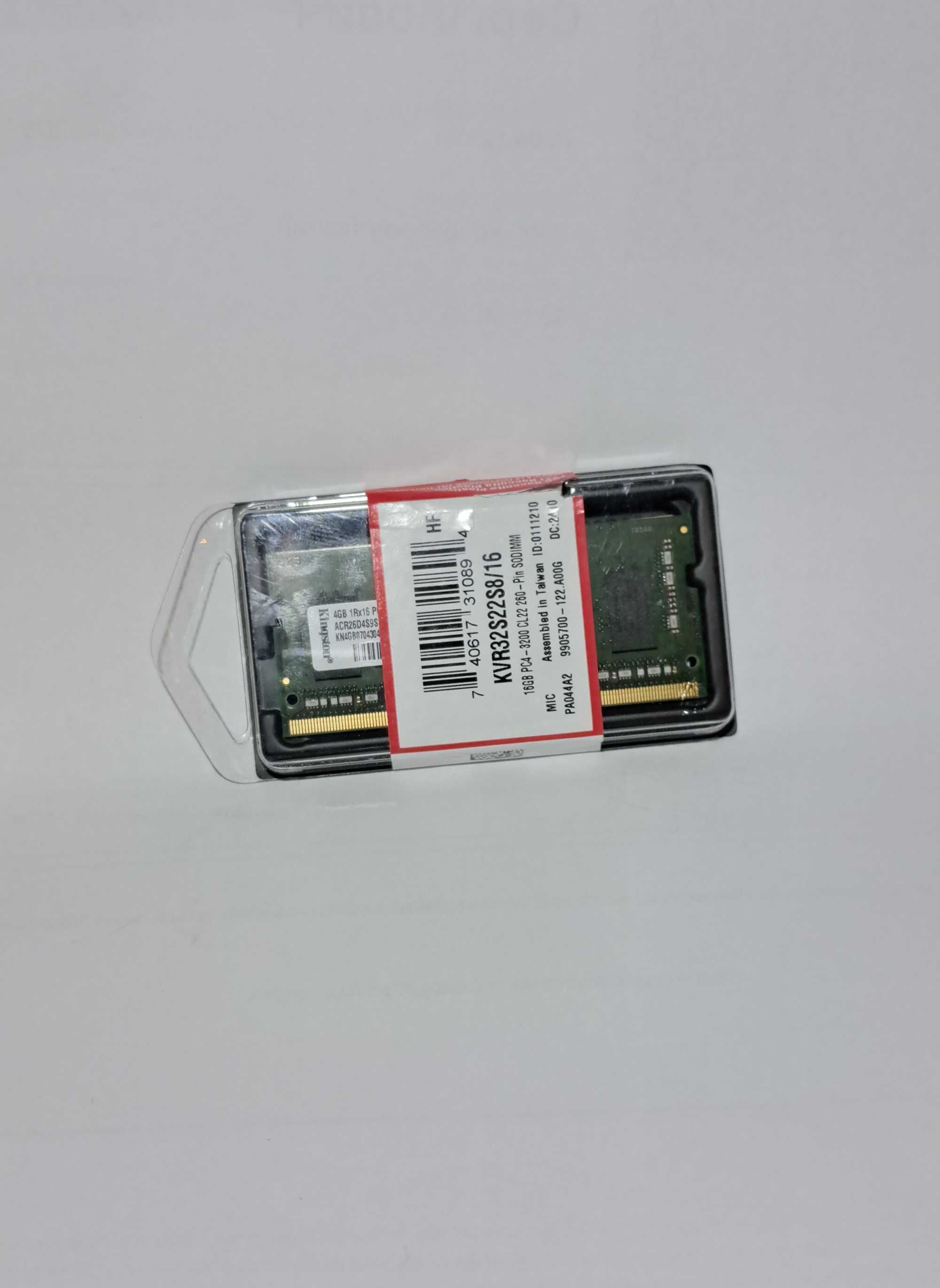 ОЗУ Kingston SODIMM 4GB DDR4 2666MHz (ACR26D4S9S1KA-4)