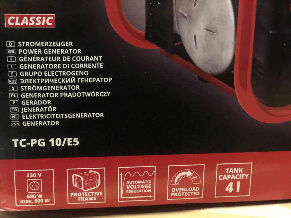 Бензиновий генератор Einhell TC-PG 10/E5