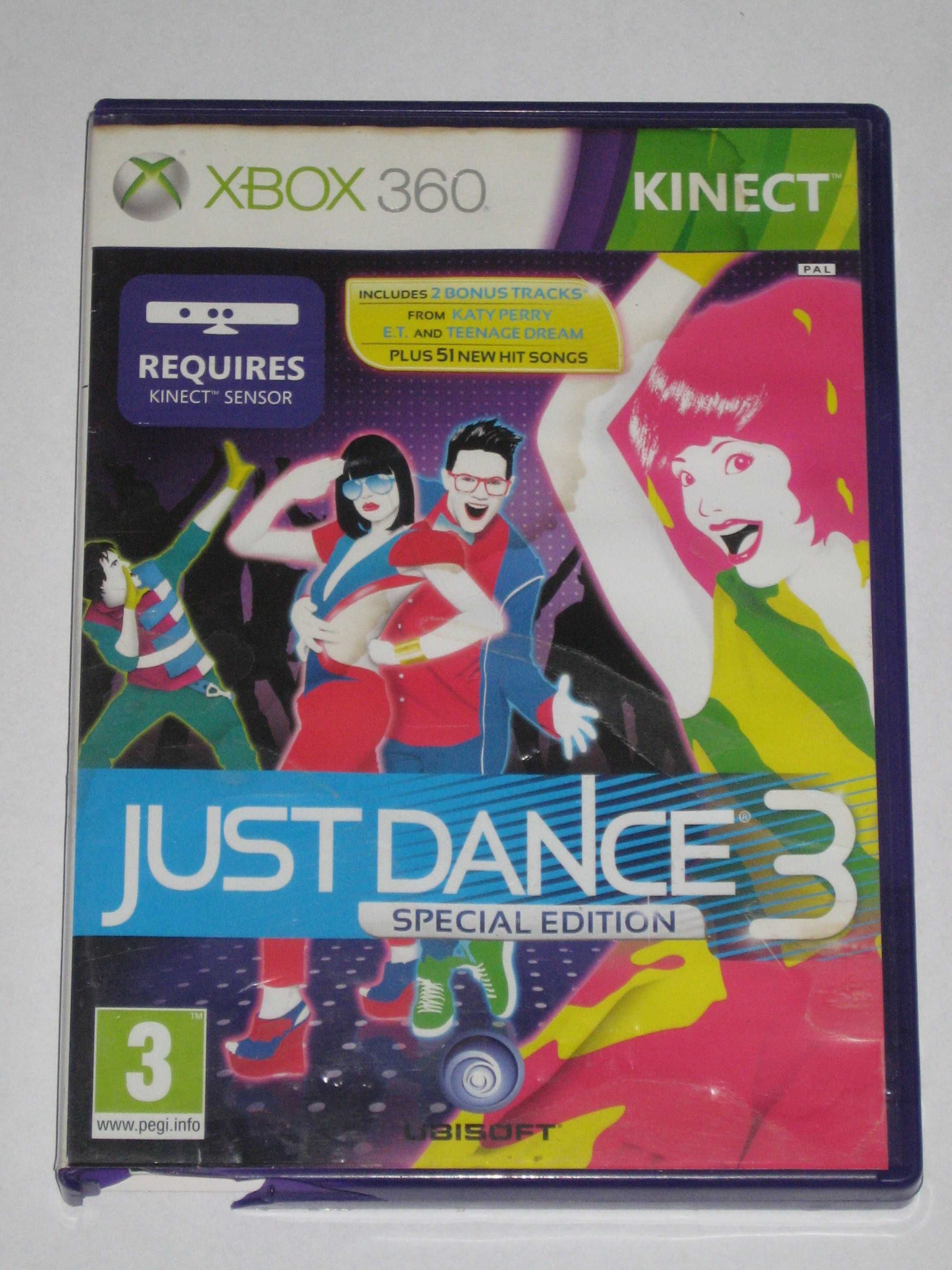 Just Dance 3 Special Edition 3XA Xbox360 BDB!