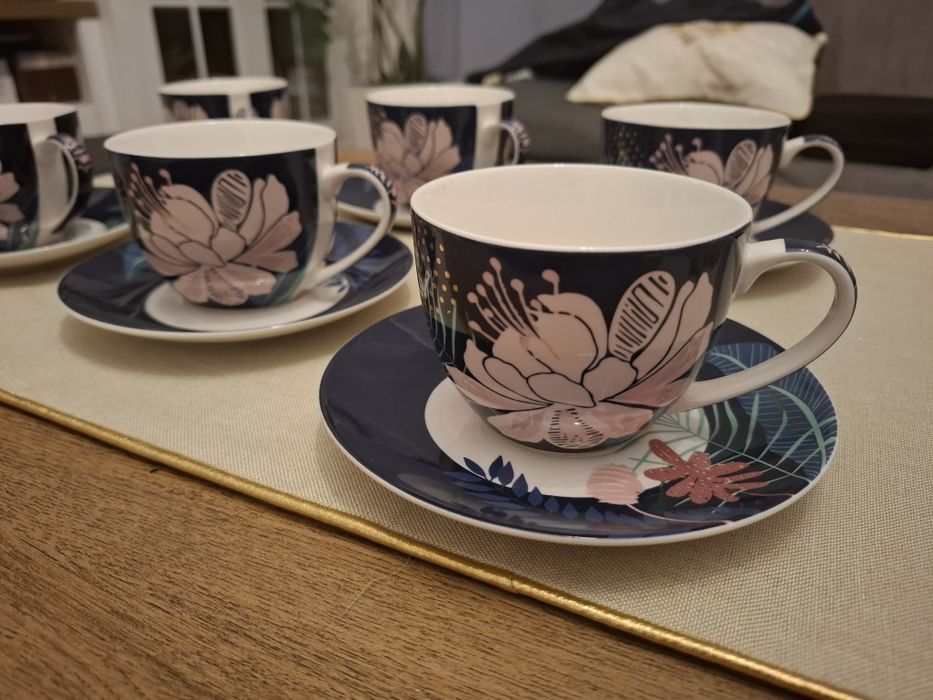 Zestaw filiżanek home and you 6 sztuk