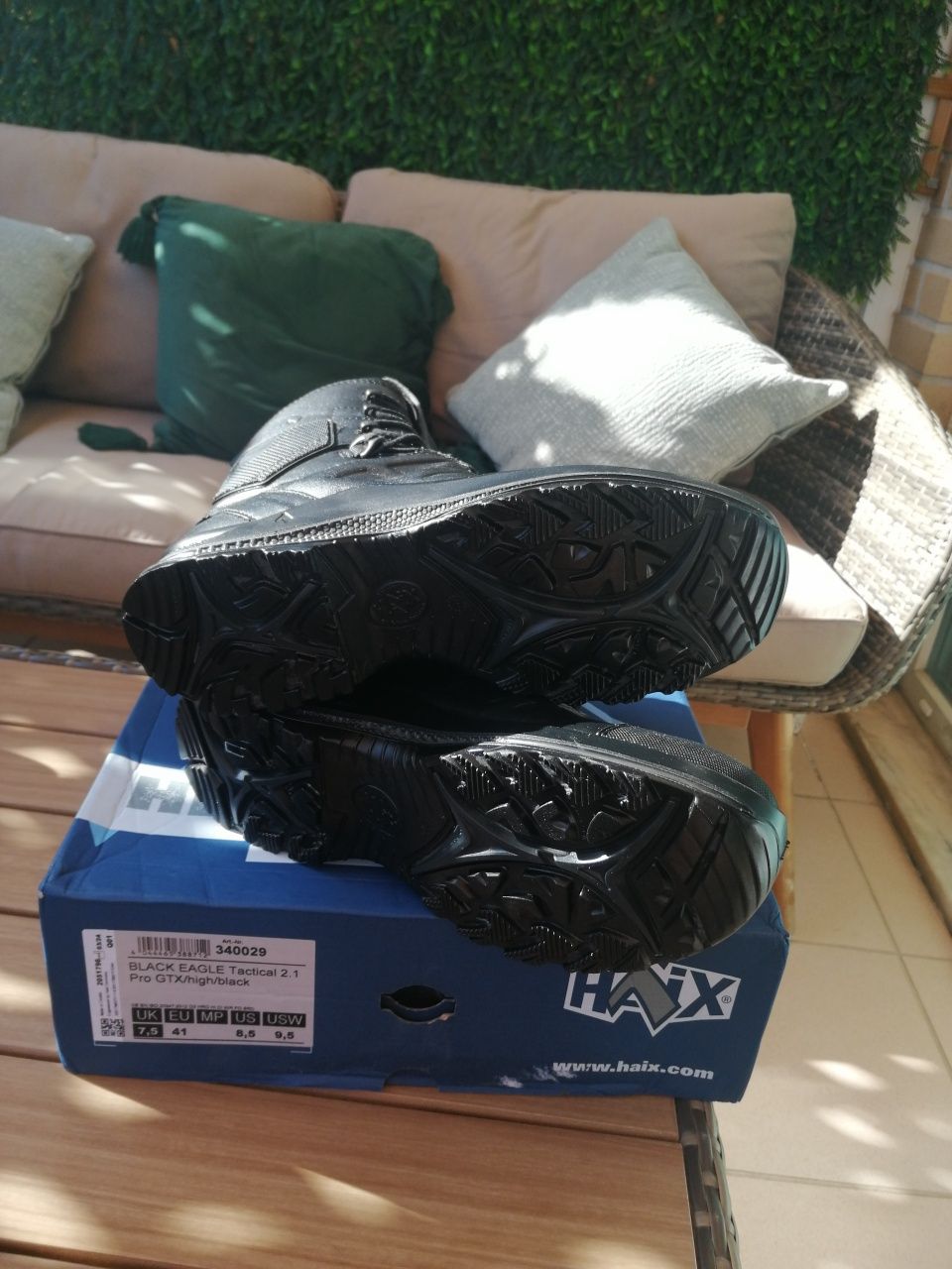 Botas Haix Black Eagle Tactical 2.1 GTX Pro high