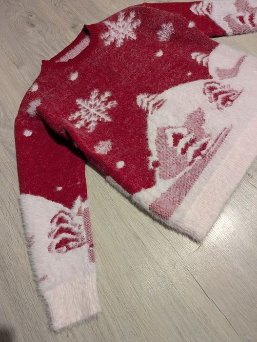 Sweter zimowy rozm 158/164 Święta