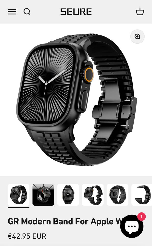 Pulseira Apple Watch Ultra Black