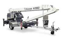 Klaas K 280 RS diesel, dźwig dekarski na przyczepie DMC 2,8 t., nowy