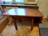 Stół drewniany 80 x 80 cm z możliwością rozłożenia do 120 cm