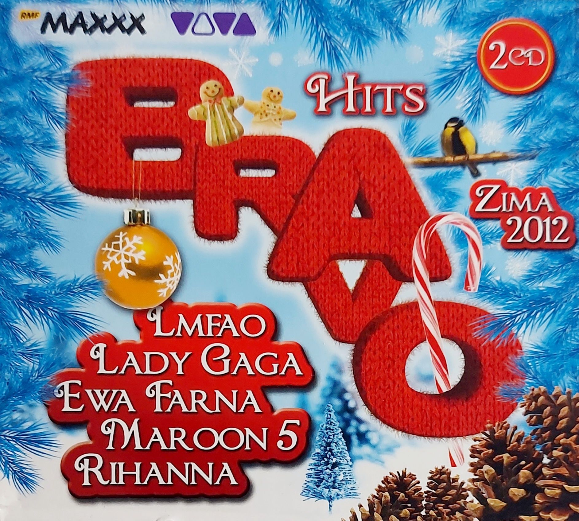 Bravo Hits Zima 2012 2CD 2011r Jennifer Lopez Rihanna Tiesto Inna