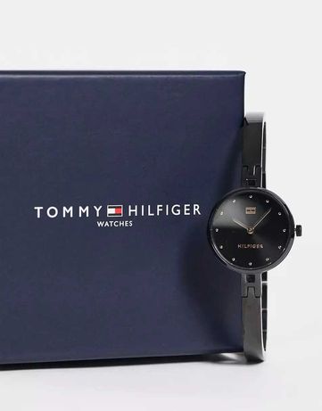 Оригинал из США Новые черные часы Tommy Hilfiger с коробкой и тд