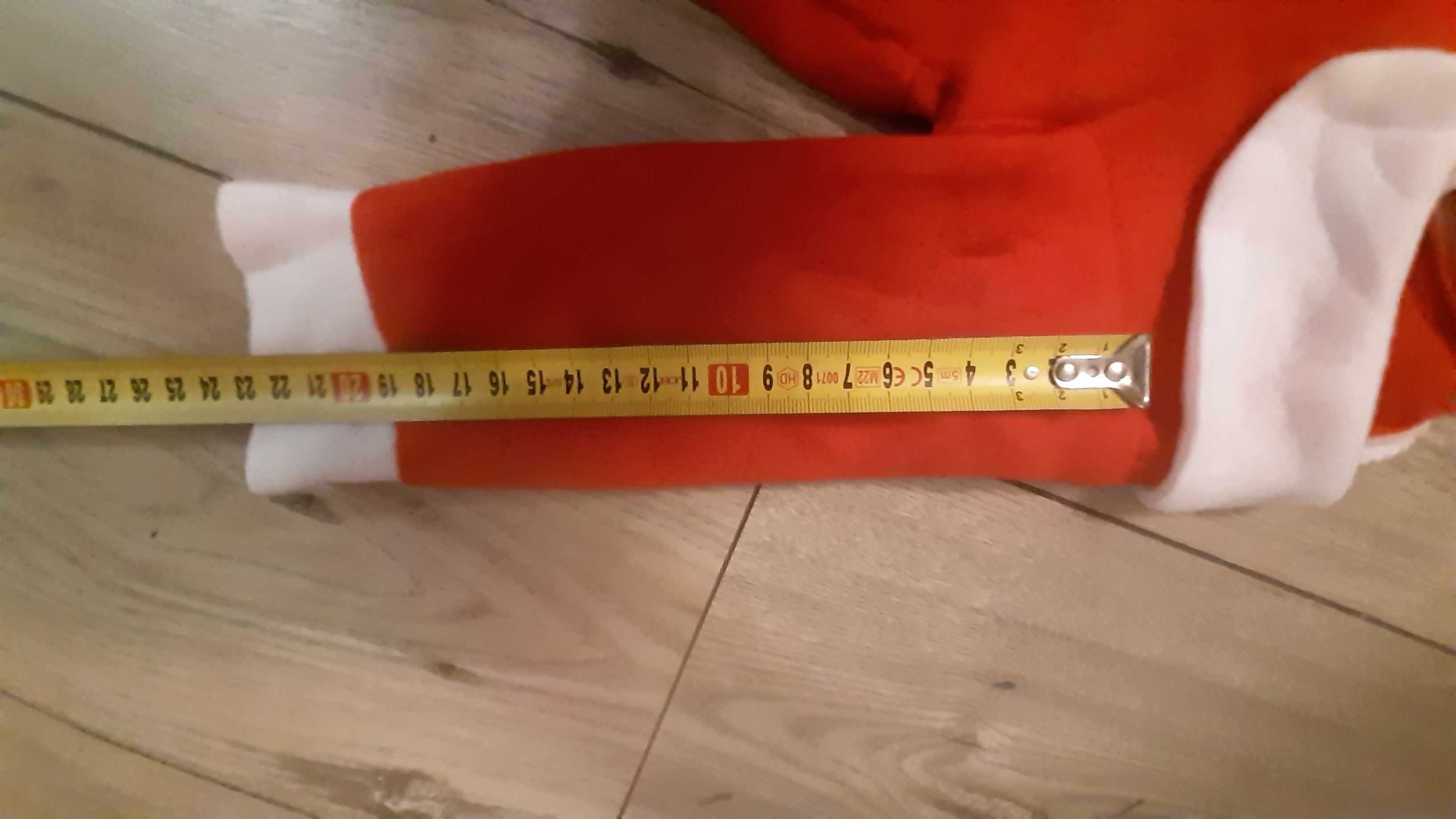 Strój Mikołaja dla dziewczynki Mała Mikołajka 6-12 miesiecy