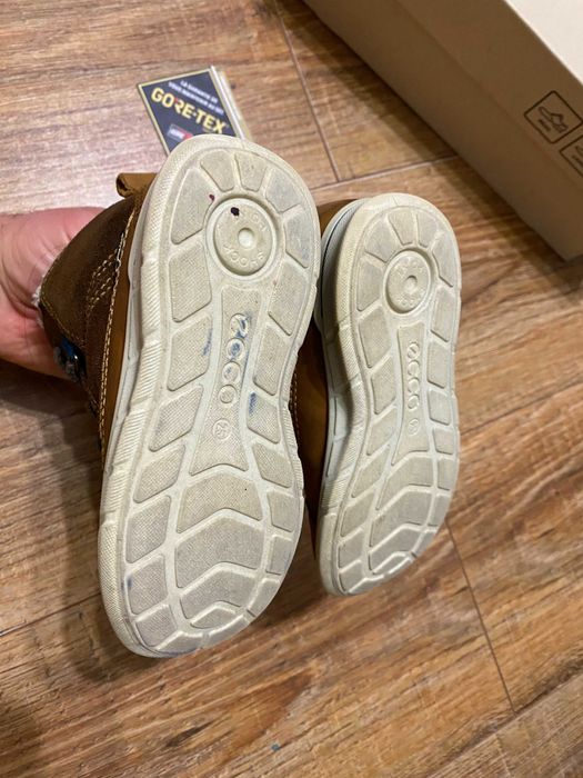 Ecco Gore-Tex ботинки зимние термо сапожки черевики детские ECCO р.25
