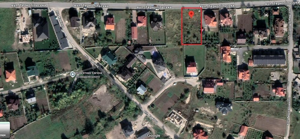 Продається 12 сотих в пригороді Тернополя.