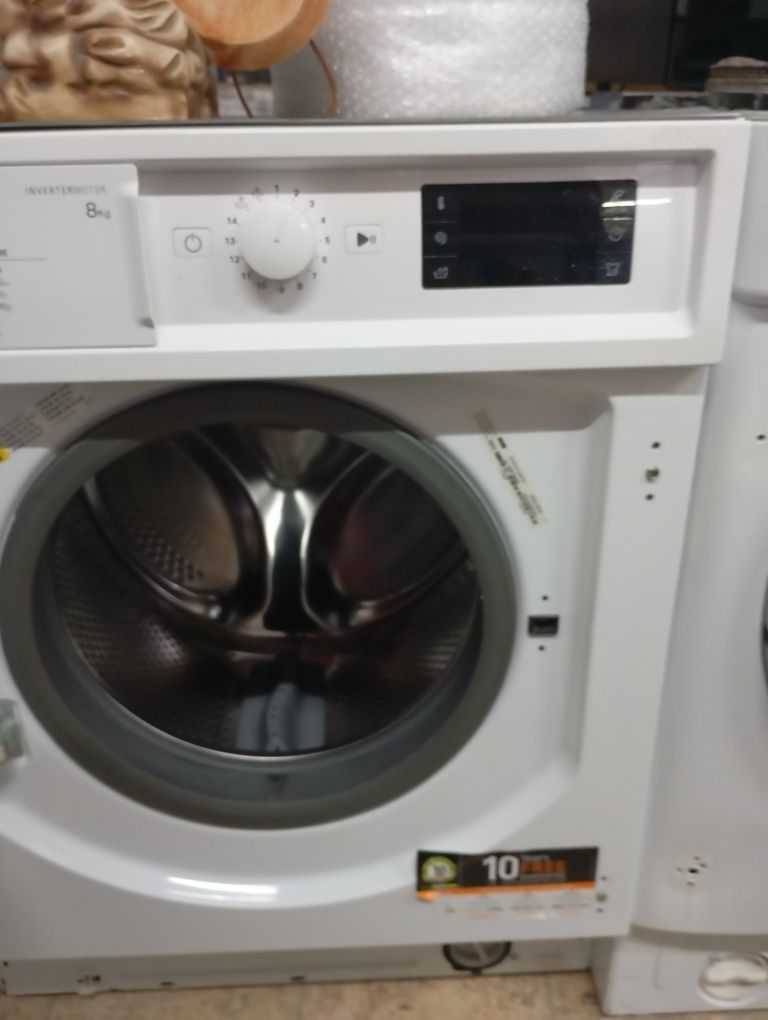 Máquina de lavar roupas encastre com garantia