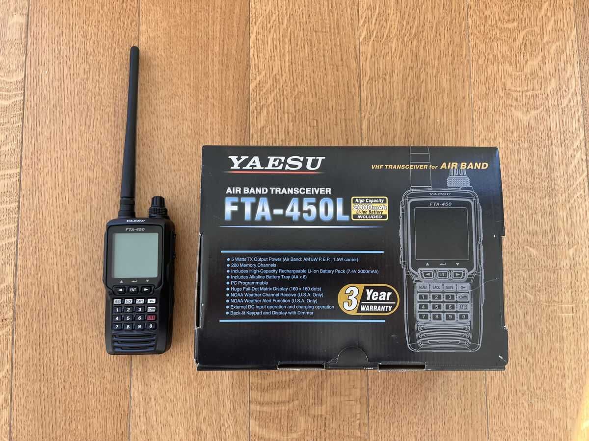 Авиационные радиостанции Yaesu FTA 250L/450L/550L/550AA/750L /850L