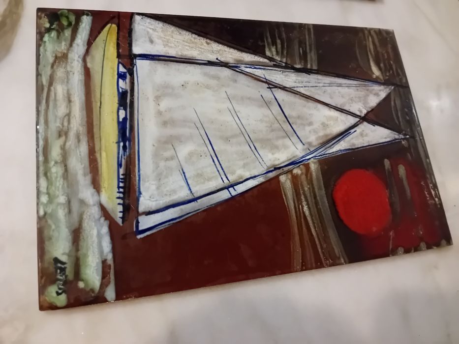 Conjunto de 2 Azulejos Decorativos