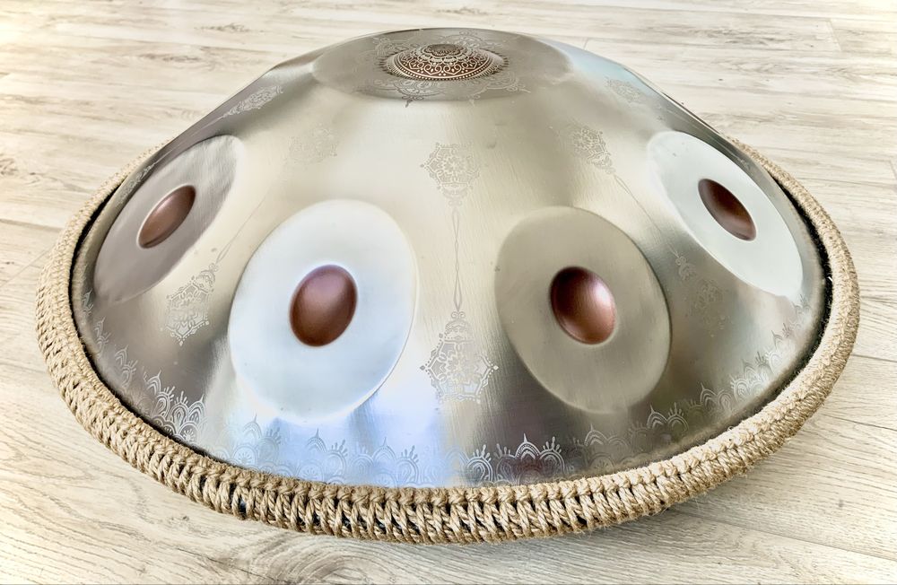 Ханг 9 нот (55 см) • Kurd D мінор • Full set / Хендпан, hang, handpan
