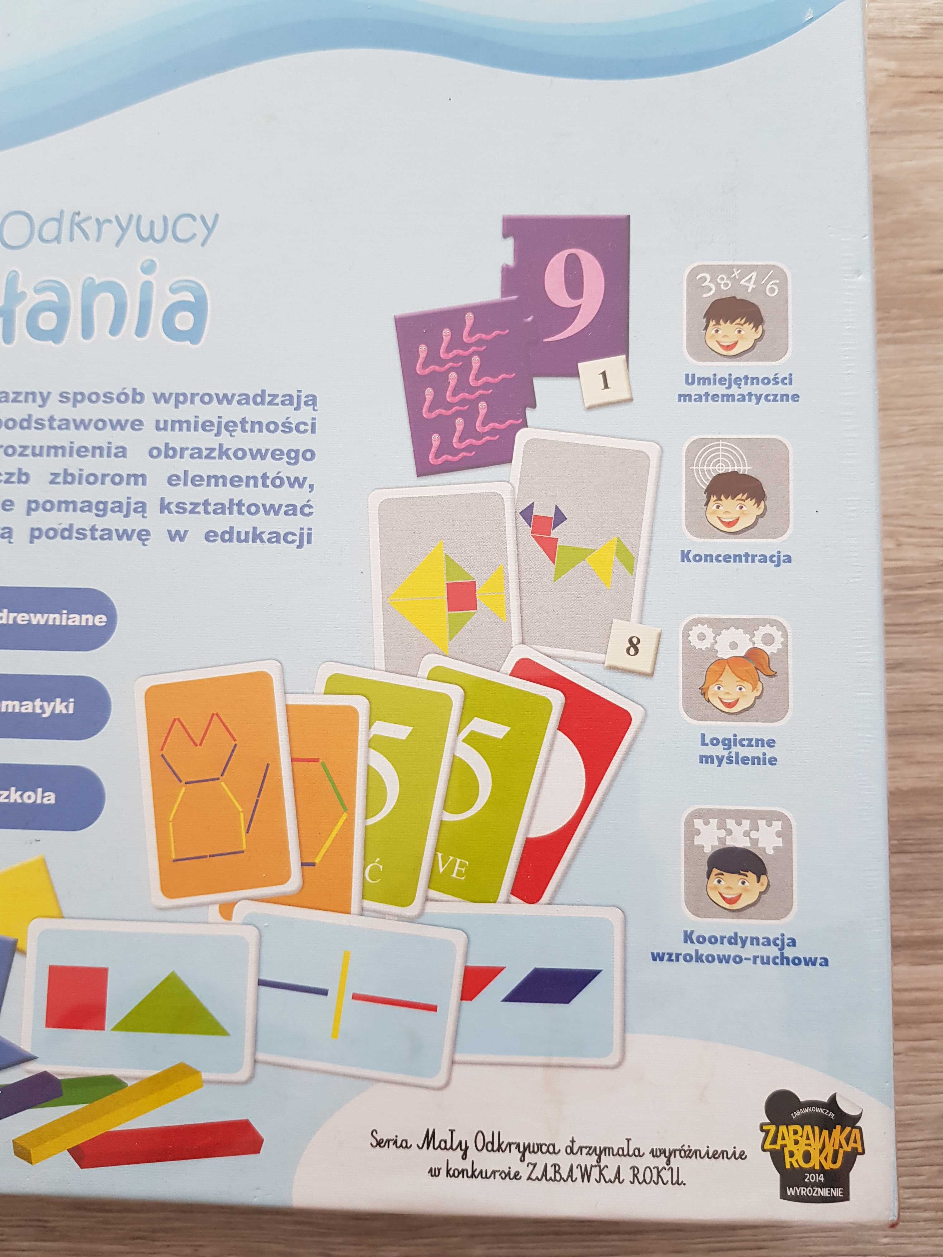 Cyfry i działania Nowy Zestaw Małego Odkrywcy Trefl 4 6 lat