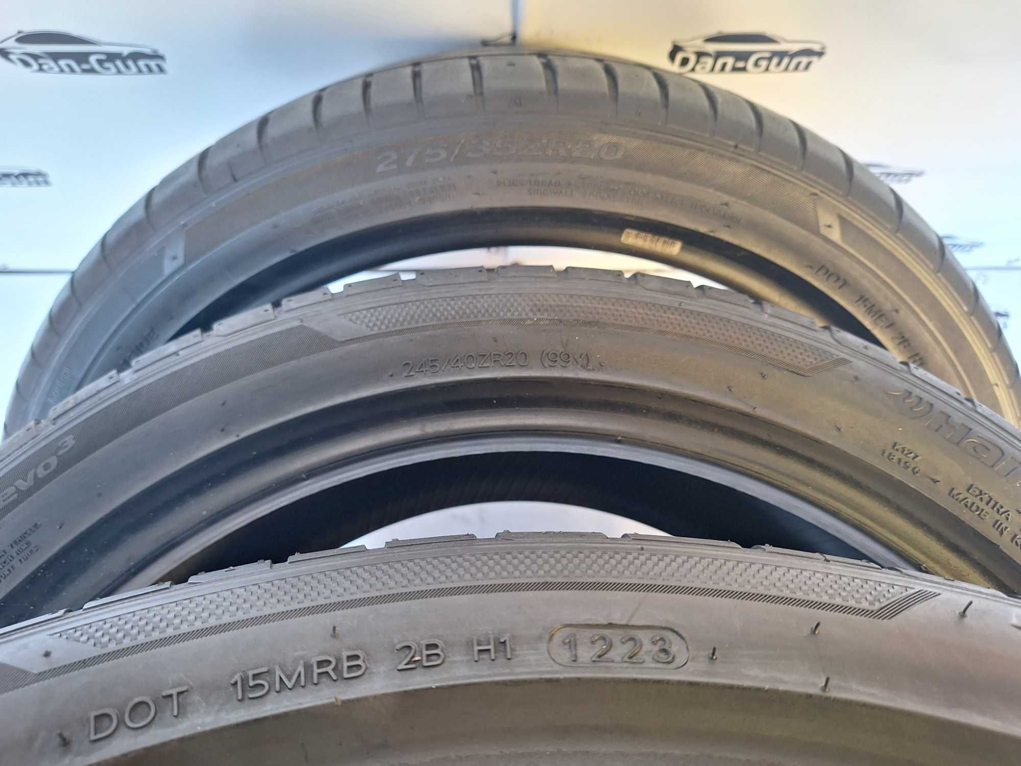 Opony 245/40 R 20 i 275/35 R 20 Hankook Ventus S1 Evo 3