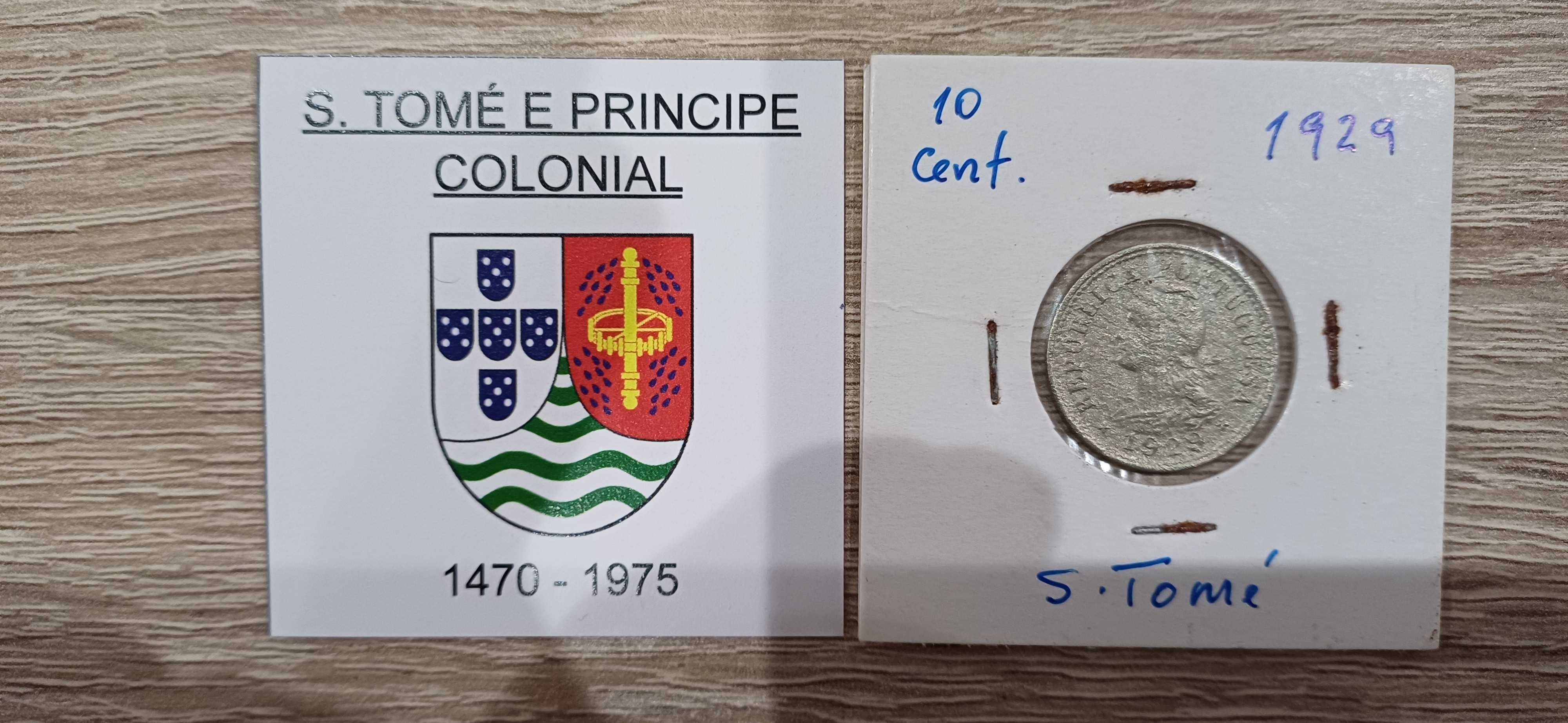S. Tomé e Príncipe - 10 Centavos 1929