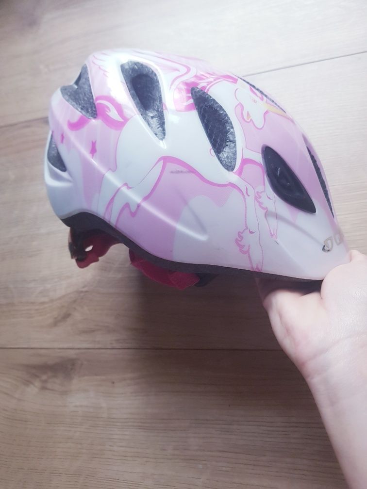 Kask Rowerowy dziewczęcy 50cm na Rower Hulajnogę Rolki marki Giro