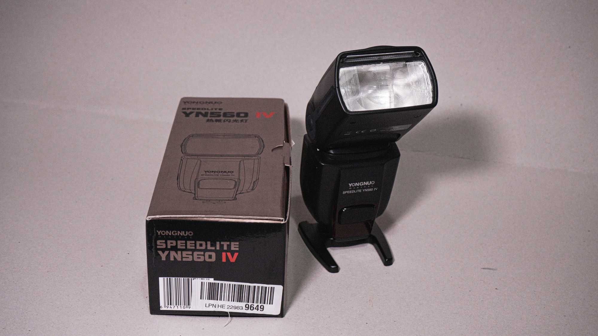 Flash Yongnuo Speedlite YN560 IV - NOVO Potência, Controle p/ sua Foto
